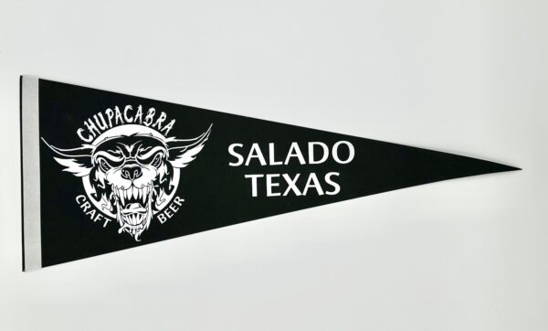 Chupacabra Logo Premium Felt Pennant