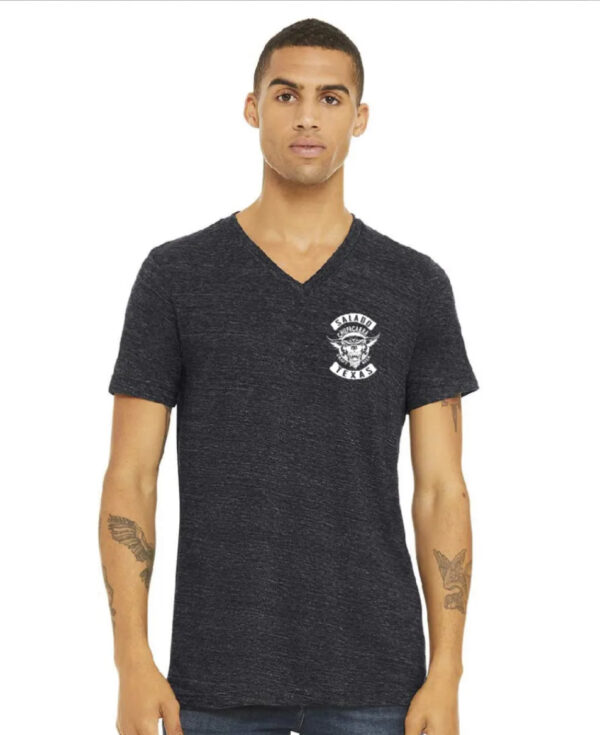 Canvas 3005 Delancy V-Neck Tee - Image 4