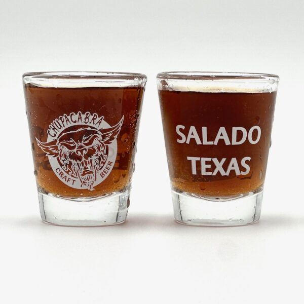 Chupacabra Logo Shot Glass
