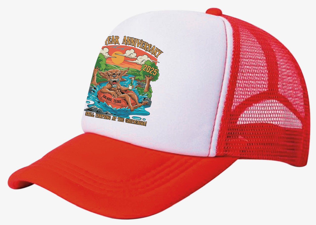 Foam Mesh Back Trucker Hats (Red)