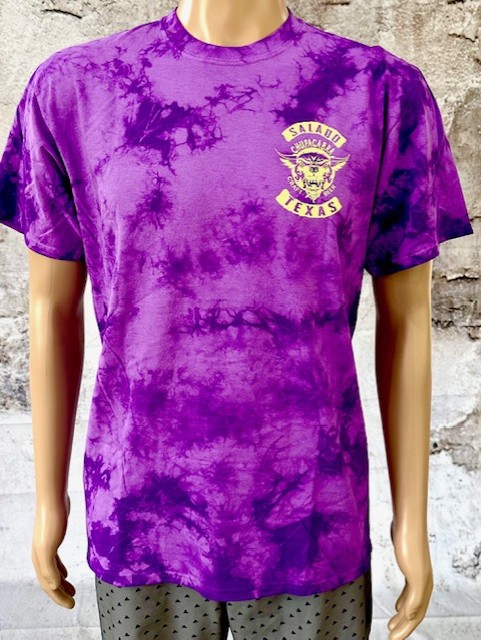 Chupacabra Craft Beer Logo T-Shirt (Purple Tie-Dye) - Image 2